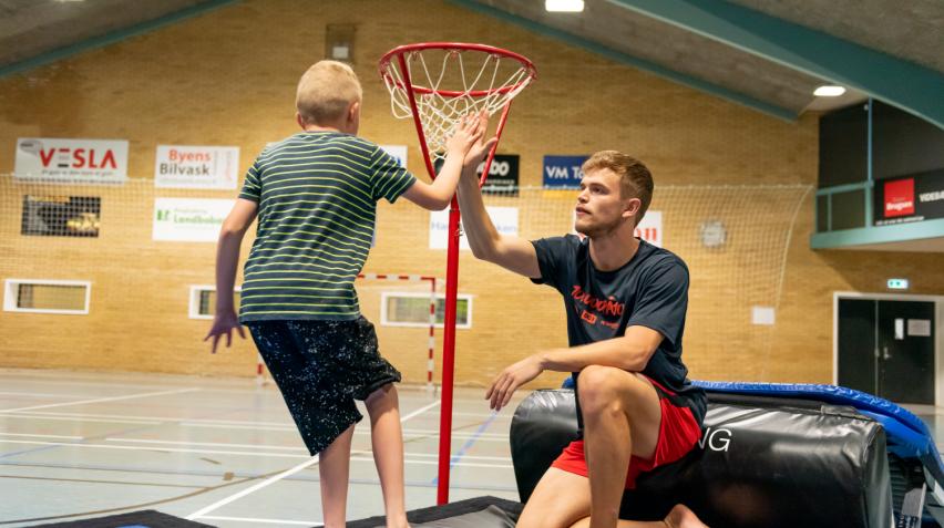 High five med træneren