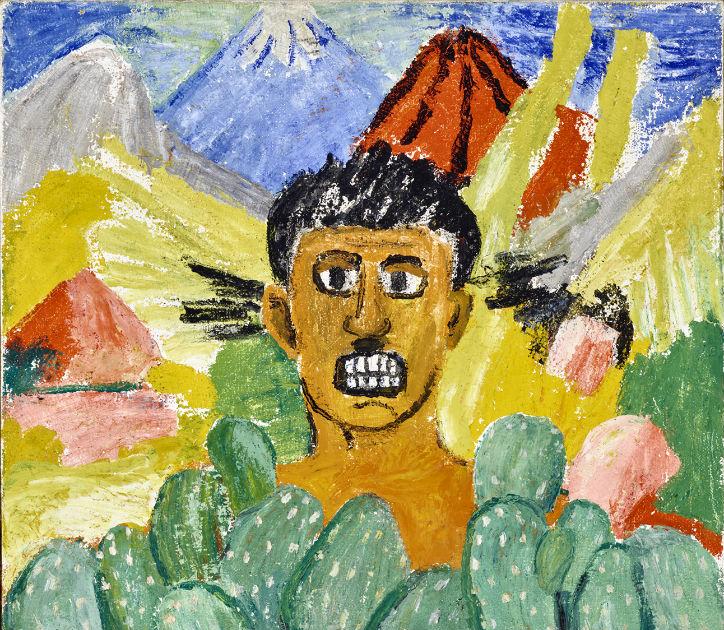 Billede af Olivia Holm-Møller-maleri