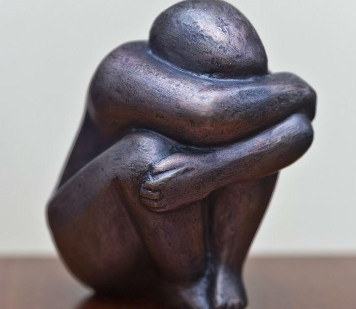 Billede af Paul Cederdorff-skulptur