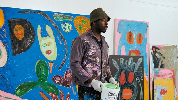 Holstebro-kunstneren Jack Kabangu donerede et af sine værker til en auktion til fordel for verdens sultne børn.  Det indbragte i alt 156.250 kroner.