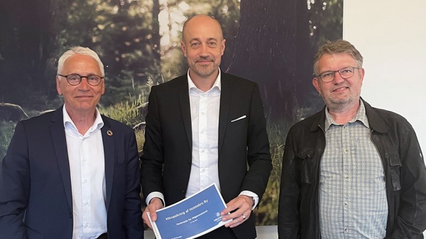 Borgmester H.C. Østerby og udvalgsformand Karsten Filsø mødtes i går med miljøminister Magnus Heunicke.