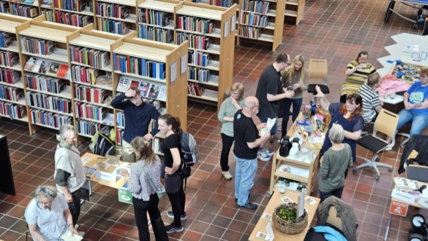 Holstebro Bibliotek er nu et verdensmålcertificeret bibliotek (Foto: Holstebro Bibliotek)