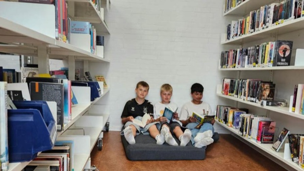 Glæden ved at læse er steget blandt eleverne i projektet