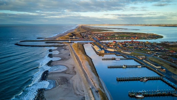 Luftfoto af Thorsminde