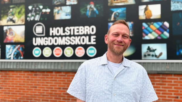 Søren Høj Pedersen er ny ungdomsskoleinspektør pr. 1. august efter en periode som konstitueret ungdomsskoleinspektør.