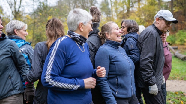 Billedtekst: Fællesskab og aktiviteter i naturen spiller positivt ind på seniorernes motionsvaner.